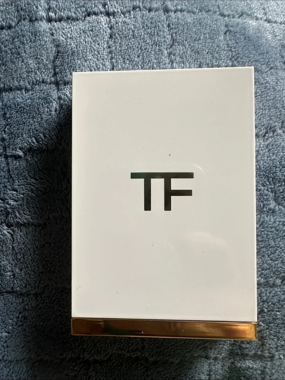 Tom Ford White and Gold Eyeshadow Compact NWT
